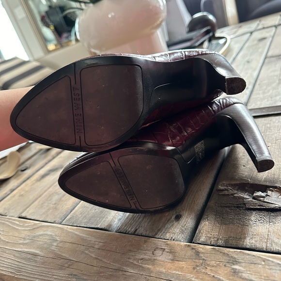 As new Nine West croc print heels - Picture 3 of 5